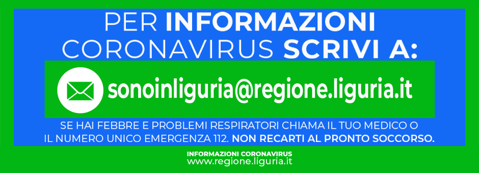 Coronavirus - Mail Regionale