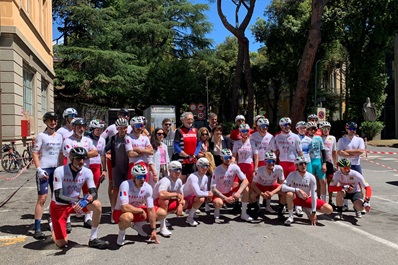 La pedalata AIL per la ricerca fa tappa a San Martino