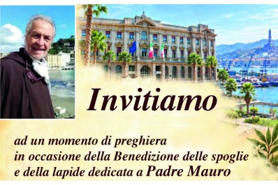 Benedizione delle spoglie e della lapide dedicata a Padre Mauro